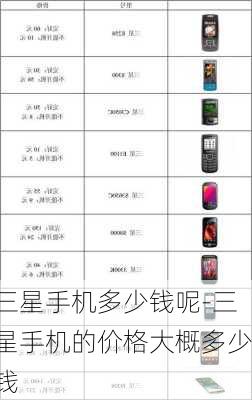 三星最新手机报价，科技与艺术的完美融合之作